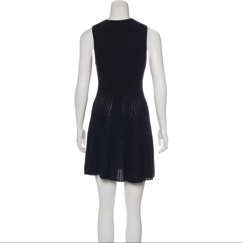 NWT alice + olivia pointelle sweater tank dress - Picture 3 of 8